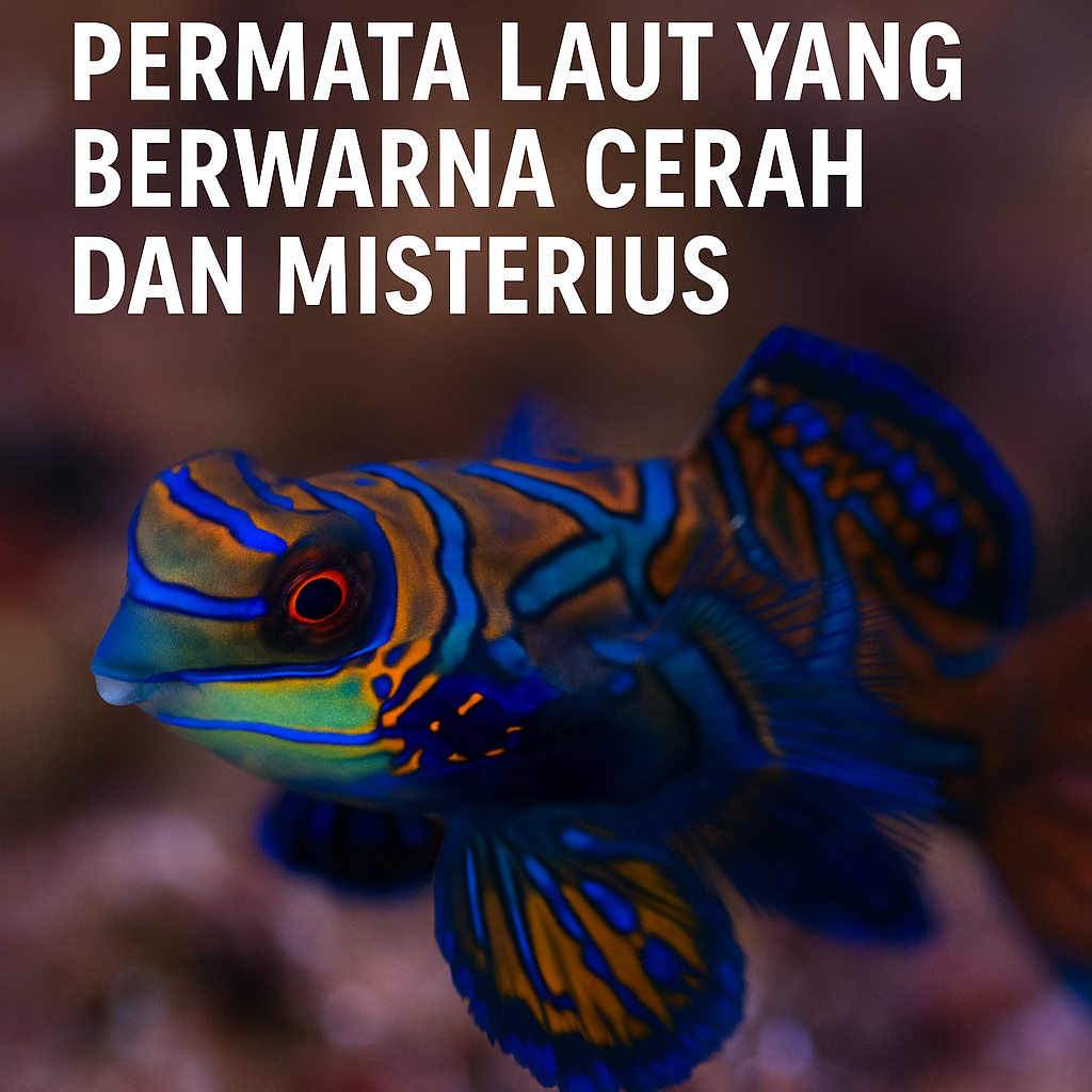Mandarin Fish: Permata Laut yang Berwarna Cerah dan Misterius