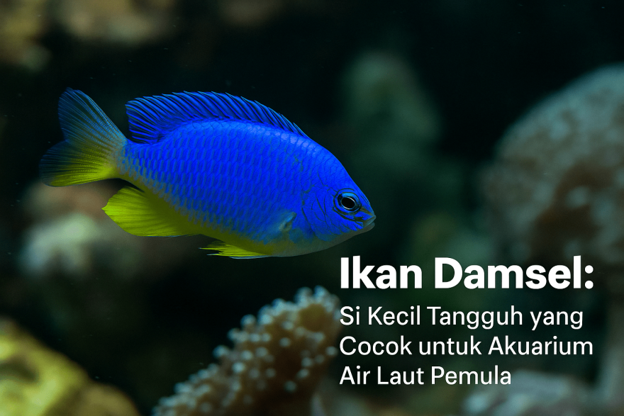 Ikan Damsel: Si Kecil Tangguh yang Cocok untuk Akuarium Air Laut Pemula