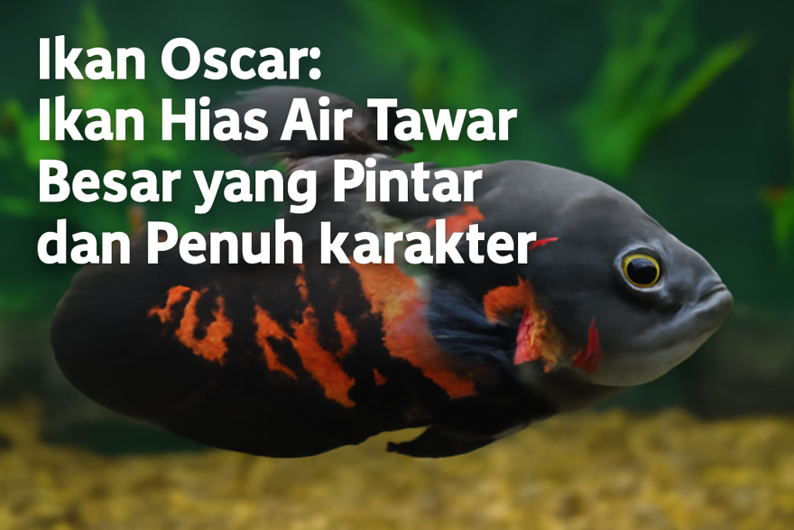 Ikan Oscar: Ikan Hias Air Tawar Besar yang Pintar dan Penuh Karakter
