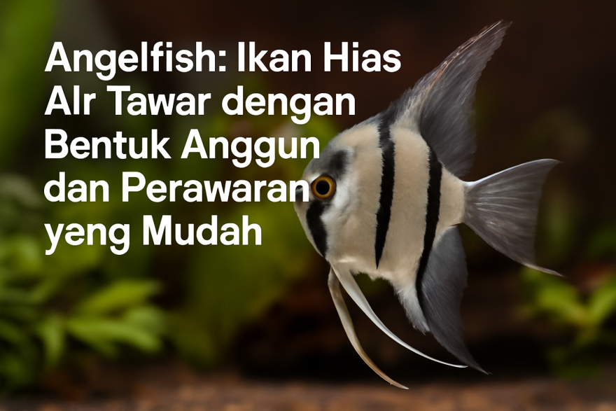 Angelfish: Ikan Hias Air Tawar dengan Bentuk Anggun dan Perawatan yang Mudah