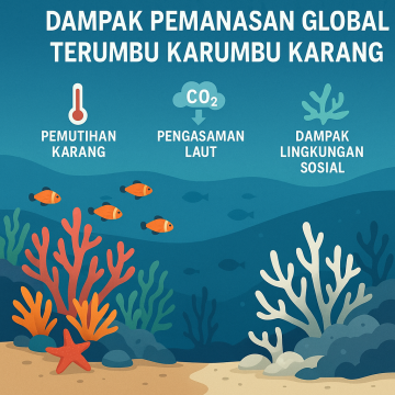 Dampak Pemanasan Global terhadap Terumbu Karang