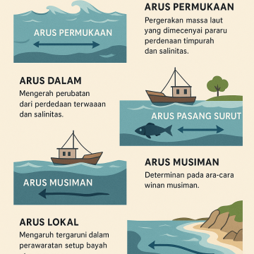Jenis-Jenis Arus Laut dan Pengaruhnya bagi Nelayan