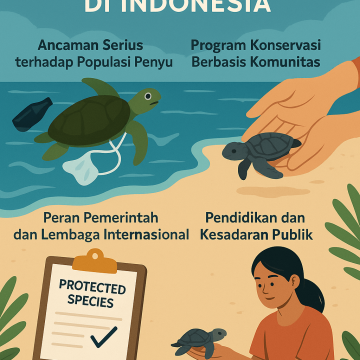 Upaya Pelestarian Penyu Laut di Indonesia