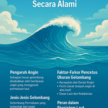 Bagaimana Gelombang Laut Terbentuk Secara Alami