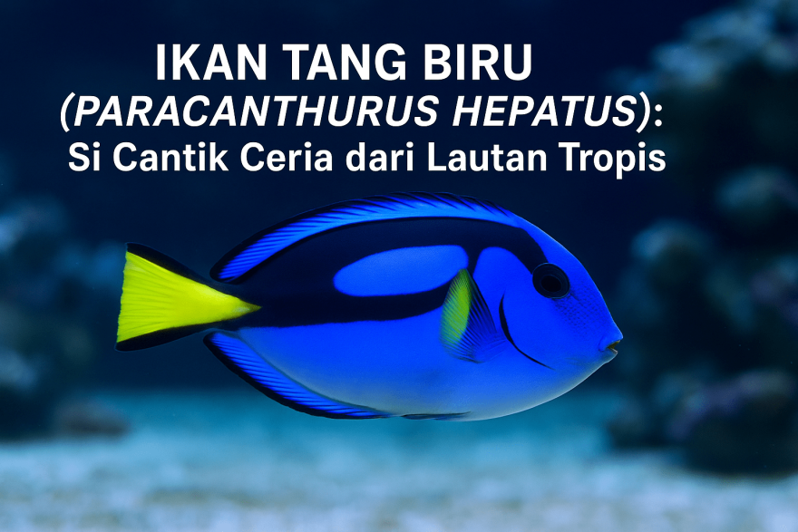 Ikan Tang Biru (Paracanthurus hepatus): Si Cantik Ceria dari Lautan Tropis