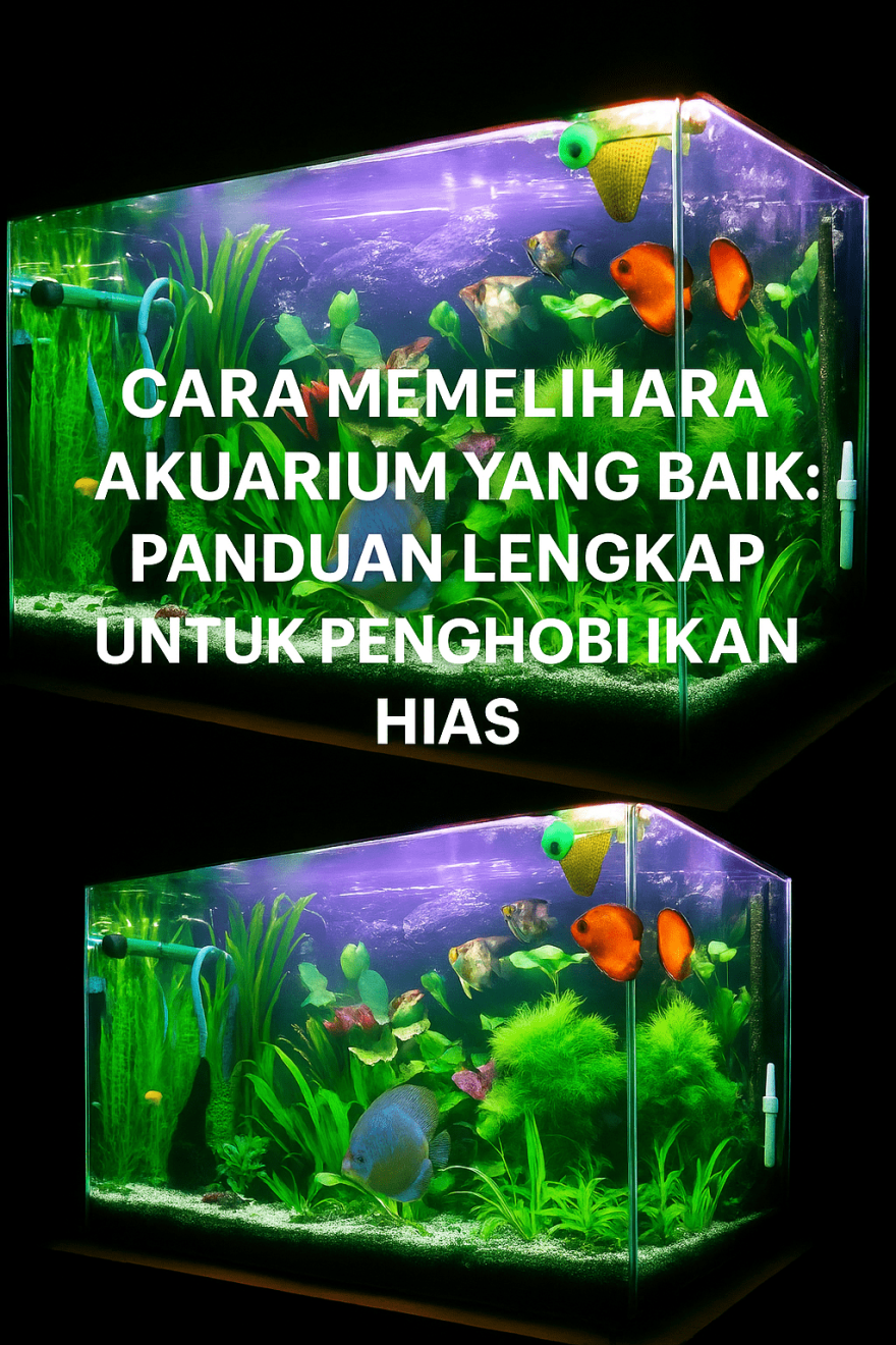 Cara Memelihara Akuarium yang Baik: Panduan Lengkap untuk Penghobi Ikan Hias