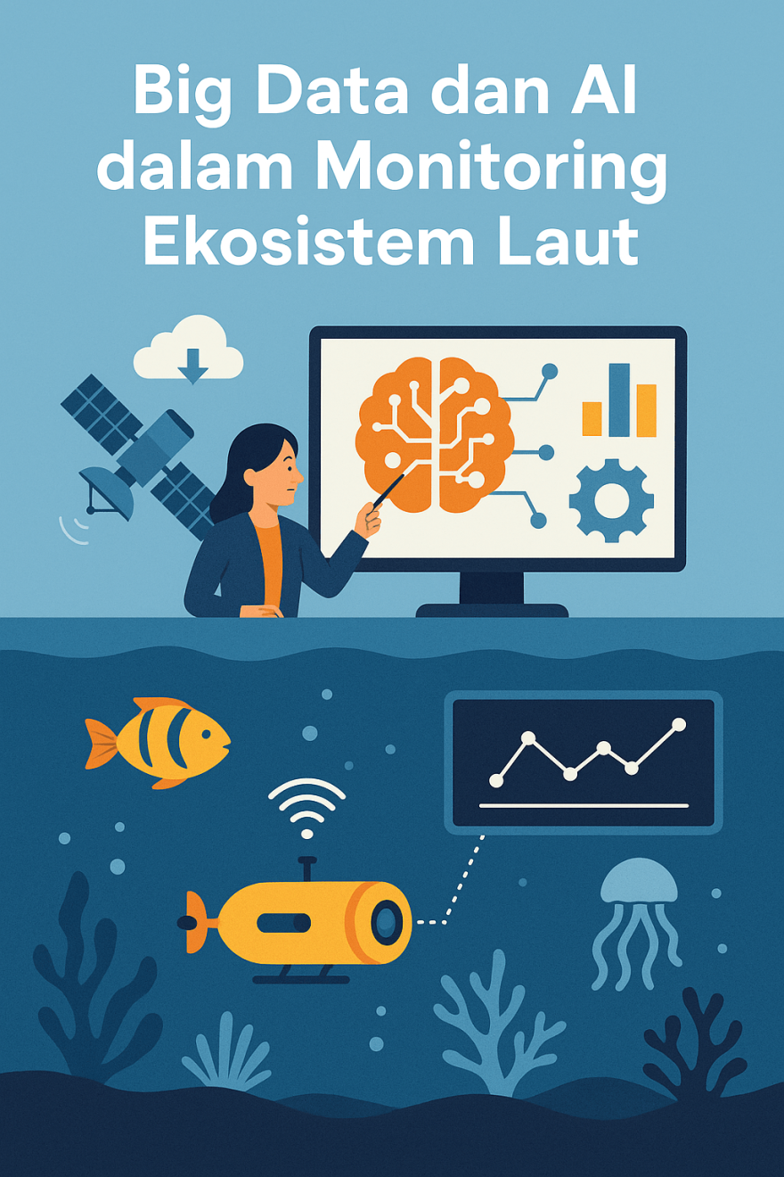 Big Data dan AI dalam Monitoring Ekosistem Laut