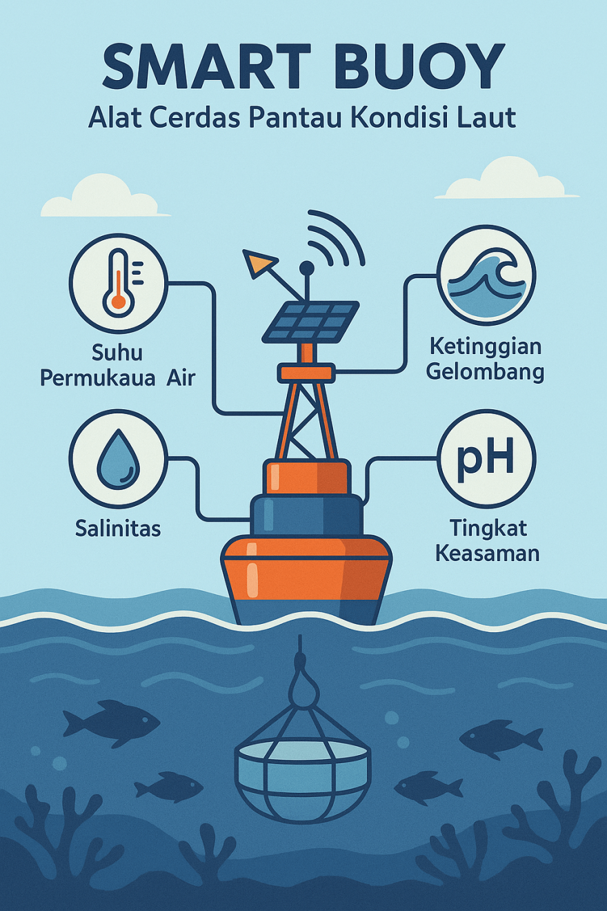 Smart Buoy: Alat Cerdas Pantau Kondisi Laut