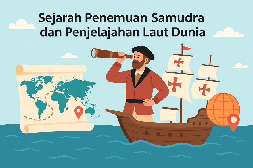 Sejarah Penemuan Samudra dan Penjelajahan Laut Dunia