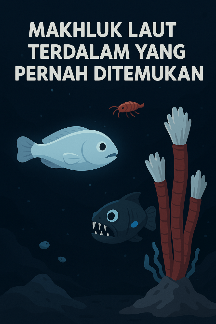 Makhluk Laut Terdalam yang Pernah Ditemukan