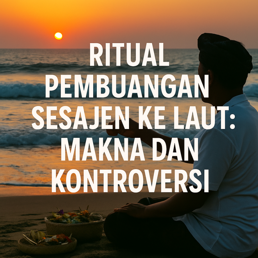 Ritual Pembuangan Sesajen ke Laut: Makna dan Kontroversi