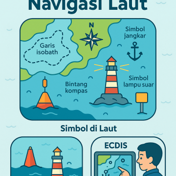 Mengenal Simbol-Simbol Navigasi Laut