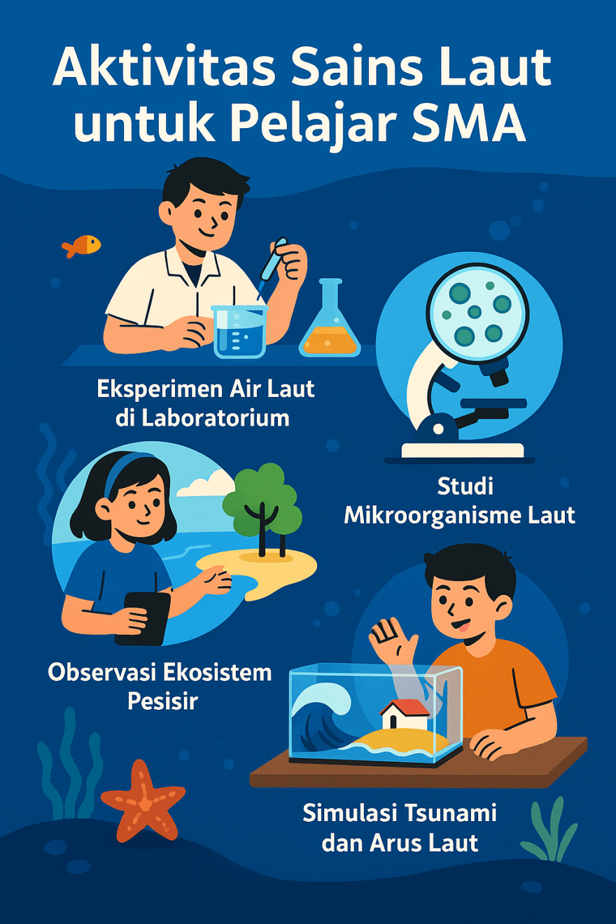 Aktivitas Sains Laut untuk Pelajar SMA