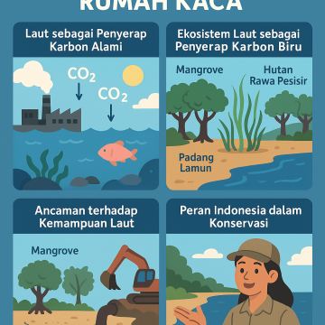 Peran Laut dalam Menyerap Gas Rumah Kaca