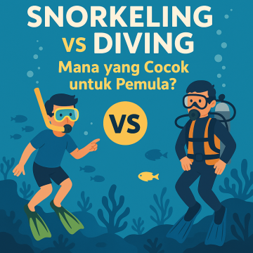 Snorkeling vs Diving: Mana yang Cocok untuk Pemula?
