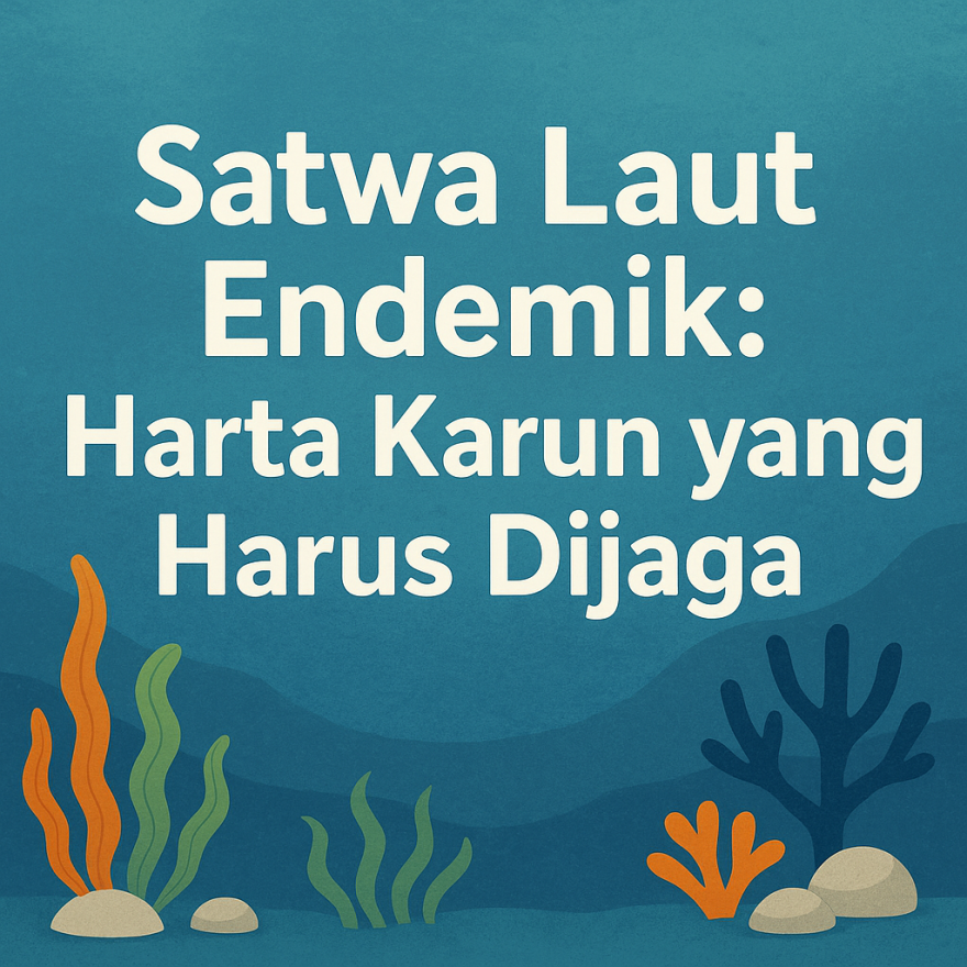 Satwa Laut Endemik: Harta Karun yang Harus Dijaga