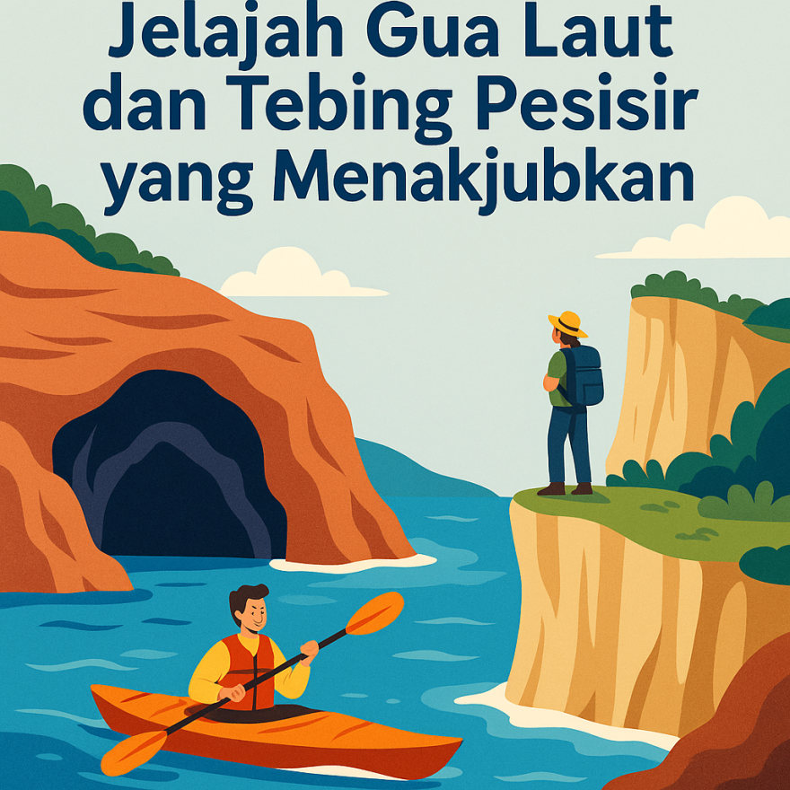 Jelajah Gua Laut dan Tebing Pesisir yang Menakjubkan
