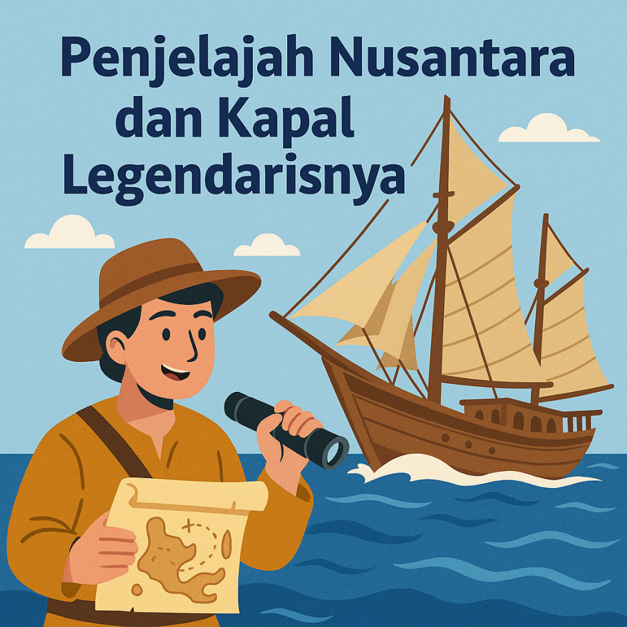 Penjelajah Nusantara dan Kapal Legendarisnya