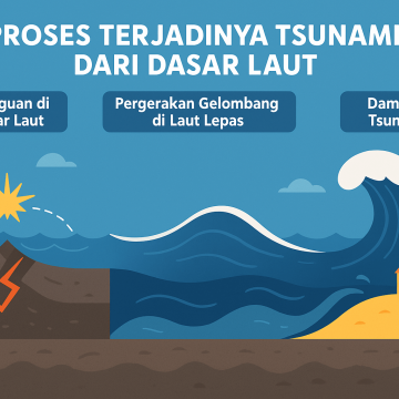 Proses Terjadinya Tsunami dari Dasar Laut