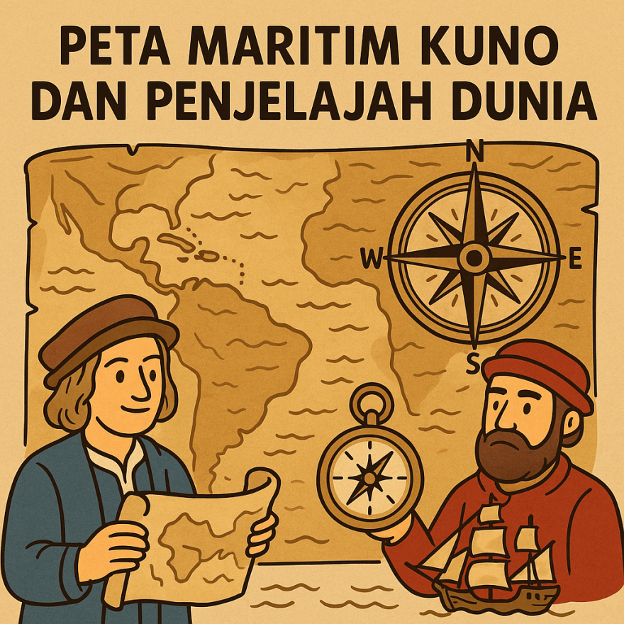 Peta Maritim Kuno dan Penjelajah Dunia