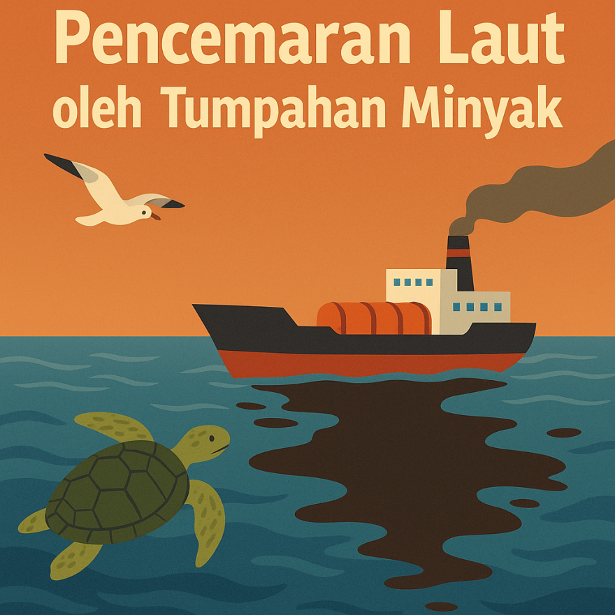 Pencemaran Laut oleh Tumpahan Minyak
