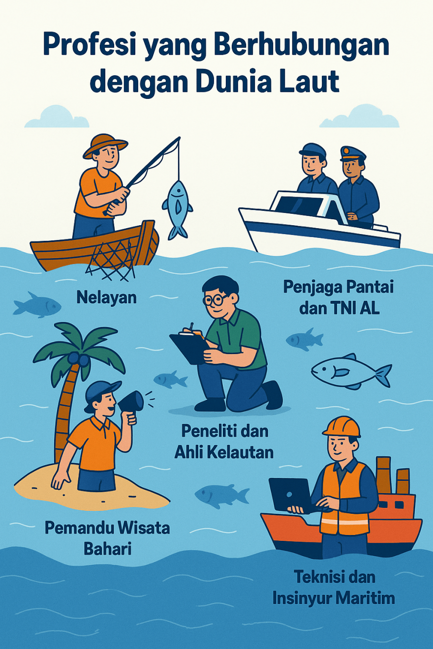 Profesi yang Berhubungan dengan Dunia Laut