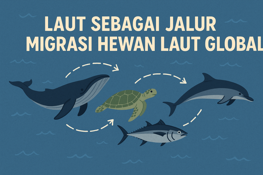 Laut sebagai Jalur Migrasi Hewan Laut Global
