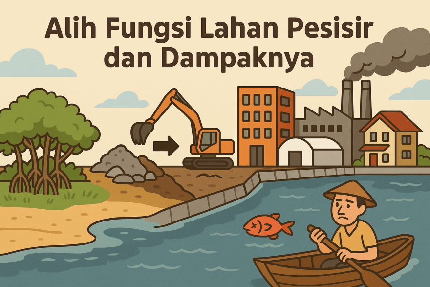 Alih Fungsi Lahan Pesisir dan Dampaknya