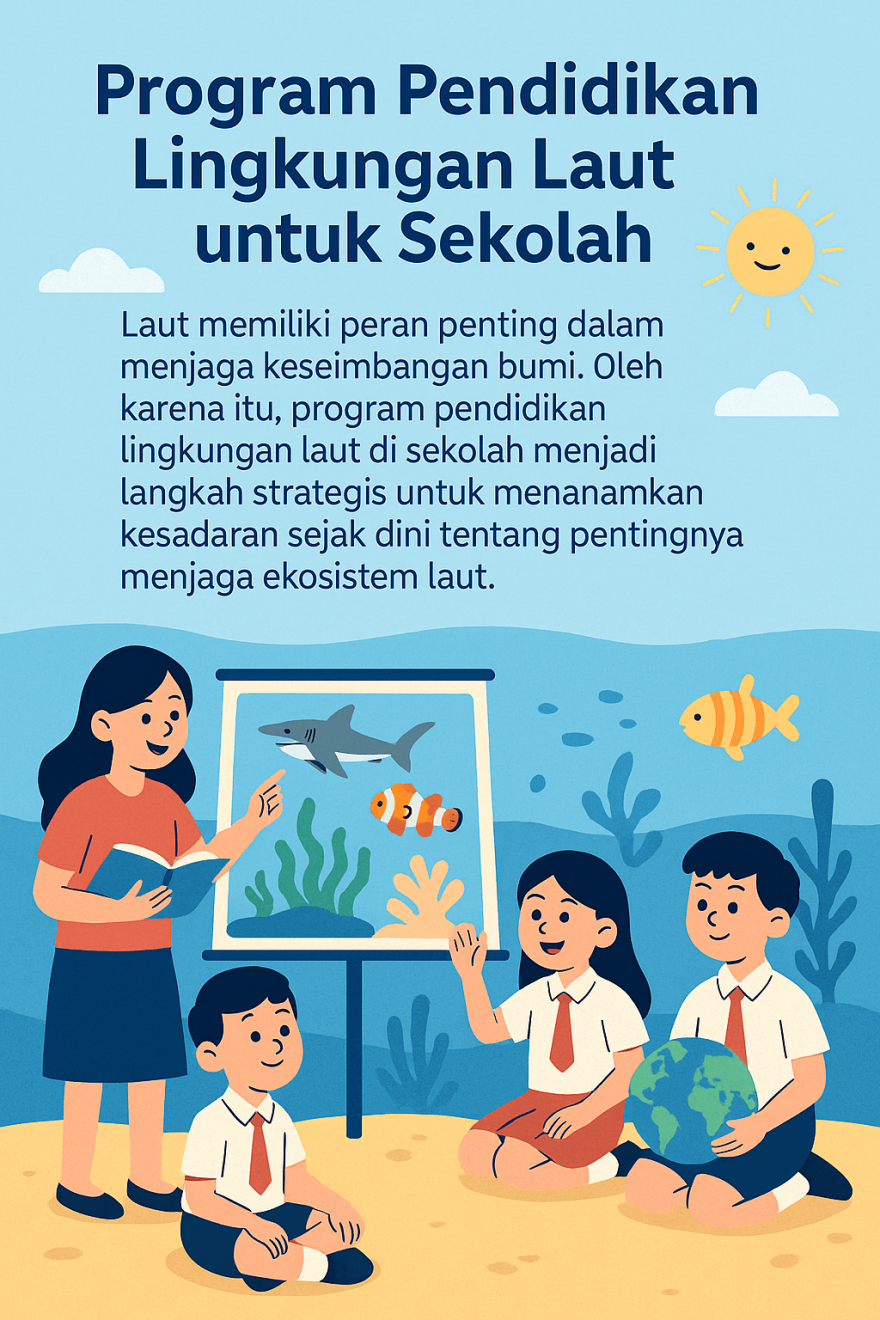 Program Pendidikan Lingkungan Laut untuk Sekolah