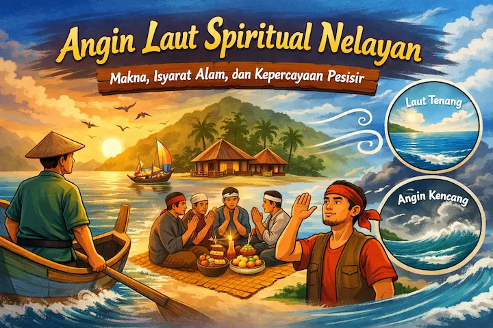 Angin laut dalam kehidupan spiritual nelayan sebagai simbol isyarat alam pesisir