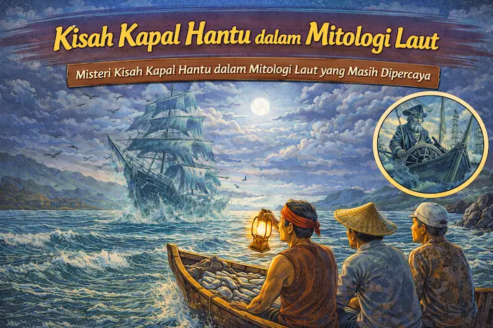 kisah kapal hantu dalam mitologi laut