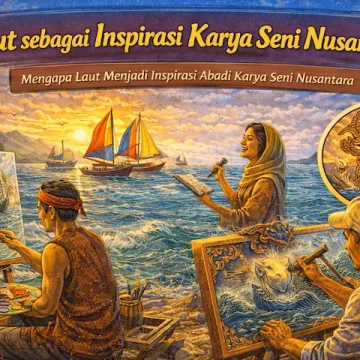 laut sebagai inspirasi karya seni nusantara