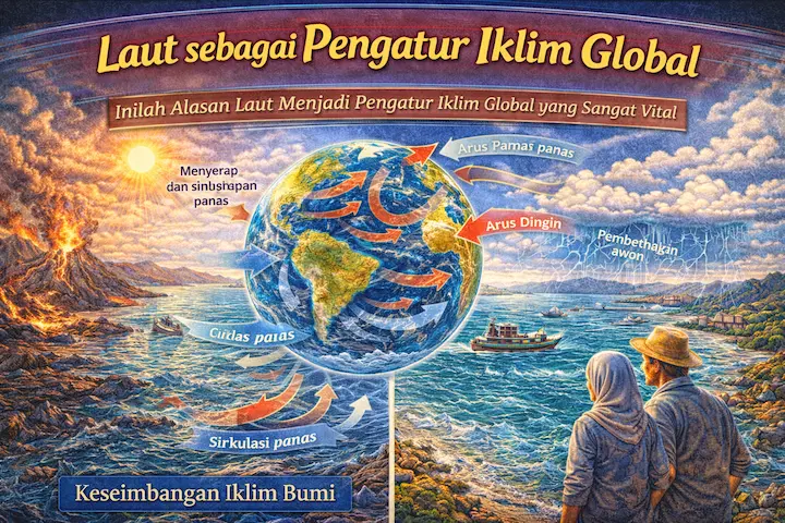 laut sebagai pengatur iklim global