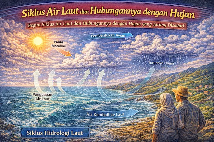 siklus air laut dan hubungannya dengan hujan