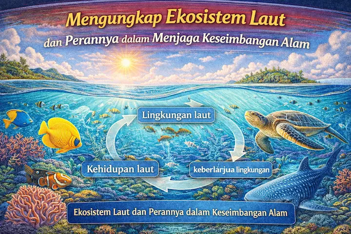 ekosistem laut dan perannya dalam keseimbangan alam