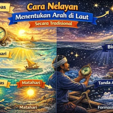 Cara Nelayan Menentukan Arah di Laut dengan Teknik Tradisional yang Masih Digunakan “cara nelayan menentukan arah dengan matahari dan bintang”