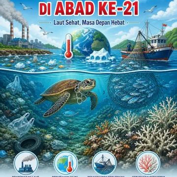 “tantangan kelautan abad 21 dengan pencemaran dan perubahan lingkungan laut”