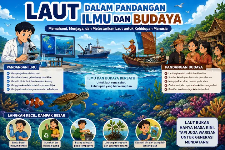 Laut dalam Pandangan Ilmu dan Budaya yang Menunjukkan Betapa Pentingnya Laut bagi Manusia