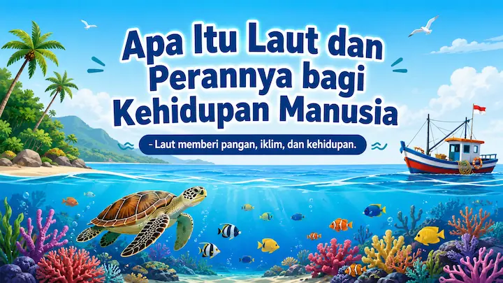 “apa itu laut dan perannya bagi kehidupan manusia melalui ekosistem laut sehat”