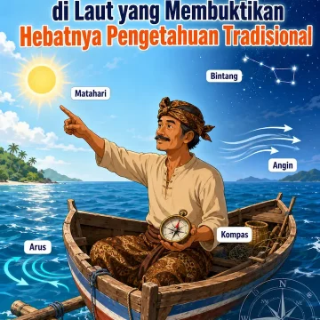 Cara Nelayan Menentukan Arah di Laut yang Membuktikan Hebatnya Pengetahuan Tradisional “cara nelayan menentukan arah di laut dengan bintang, angin, dan tanda alam laut”
