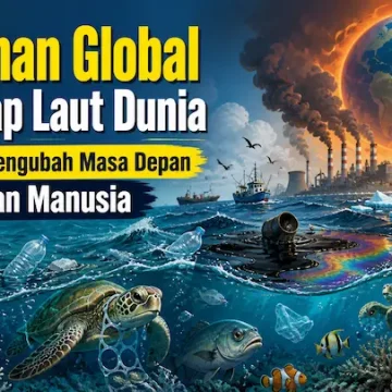 “ancaman global laut dunia akibat polusi laut dan krisis iklim laut”