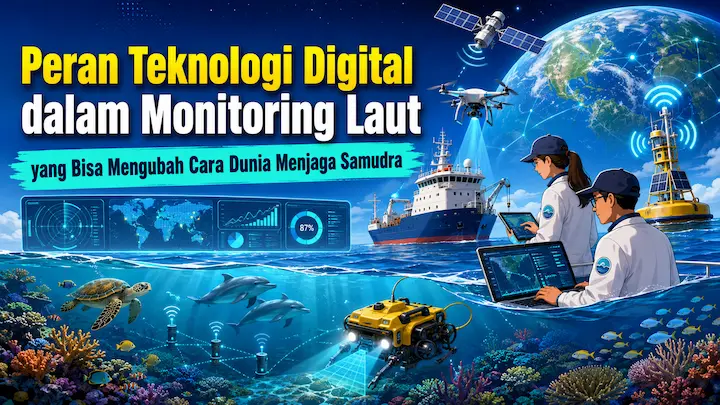 “teknologi digital laut untuk monitoring laut dan pengawasan ekosistem laut”