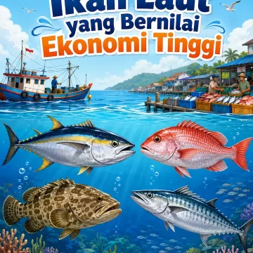 “ikan laut bernilai ekonomi tinggi sebagai hasil laut penting bagi masyarakat pesisir”