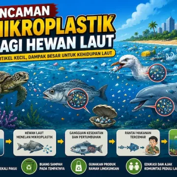 Ancaman Mikroplastik bagi Hewan Laut yang Diam-Diam Merusak Kehidupan Bawah Air ancaman mikroplastik bagi hewan laut dalam ekosistem laut yang tercemar