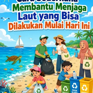 Cara Sederhana Membantu Menjaga Laut yang Bisa Dilakukan Mulai Hari Ini menjaga laut dengan mengurangi sampah plastik di lingkungan pesisir