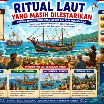 “ritual laut yang masih dilestarikan oleh masyarakat pesisir Indonesia”